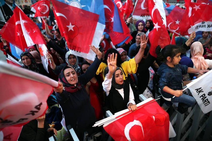 رجب طيب اردوغان رئيساً لتركيا 